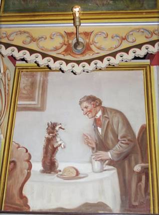 A picture containing indoor, table, altar

Description automatically generated