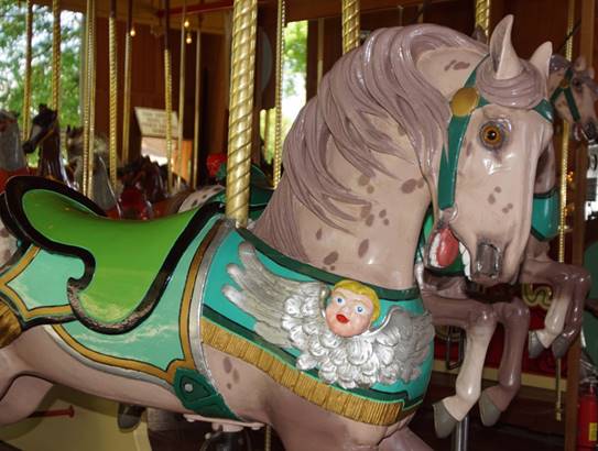 A statue of a unicorn

Description automatically generated with low confidence