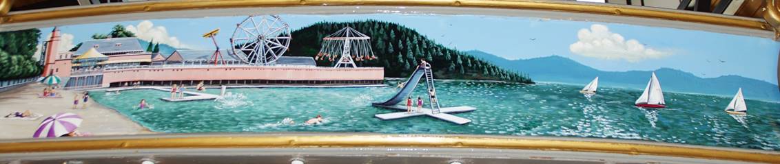 A boat on a body of water
Description automatically generated