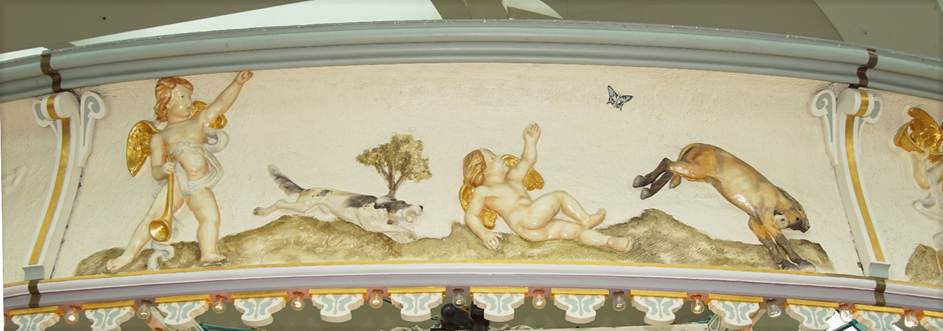 A picture containing box, altar, picture frame
Description automatically generated