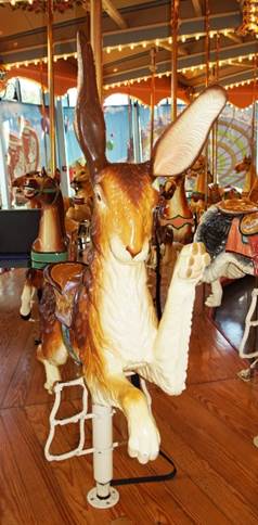 A picture containing indoor, floor, carousel, table

Description automatically generated