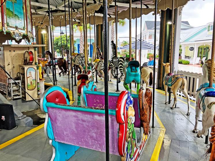 A carousel with horses and horses
AI-generated content may be incorrect.