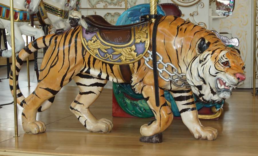 A picture containing indoor, floor, zebra, dog

Description automatically generated